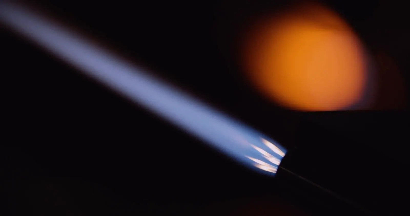 The flame