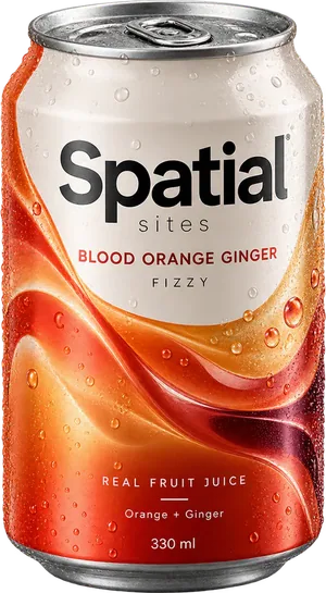 Blood Orange Ginger can