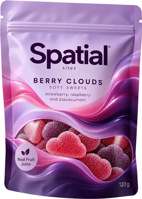 Berry Clouds soft sweets