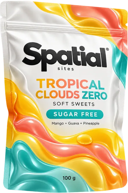 Tropical Clouds Zero soft sweets