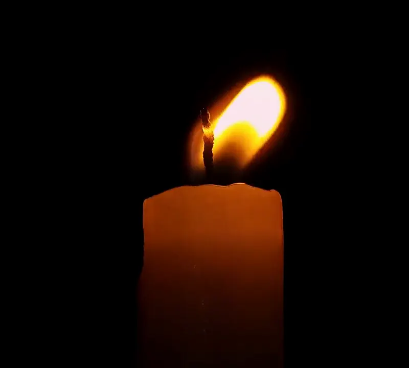 The flame
